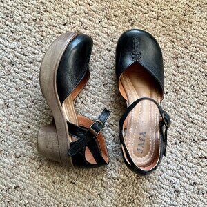 Jafa 702 Mary Jane Clogs - Black